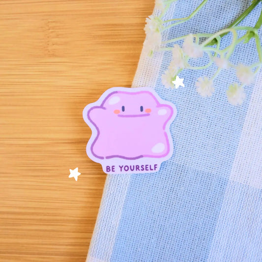 Ditto Be Yourself Self-Care Sticker