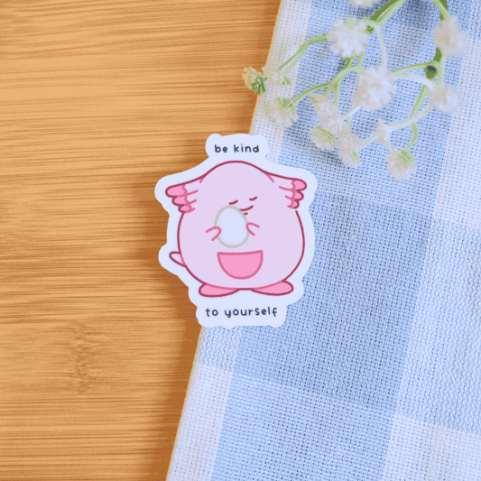 Poke Self-Care Stickers: Be Kind to Yourself