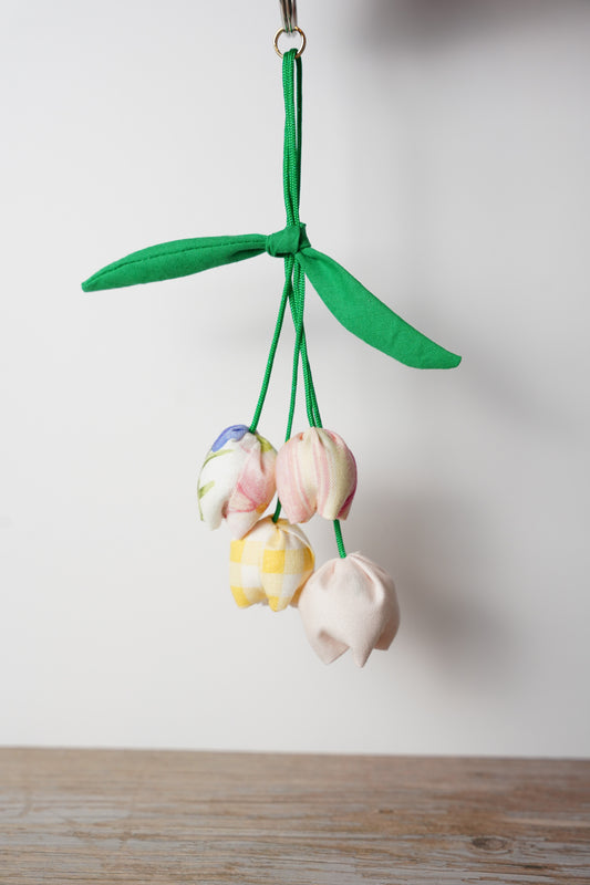 Tulip Bag Charm