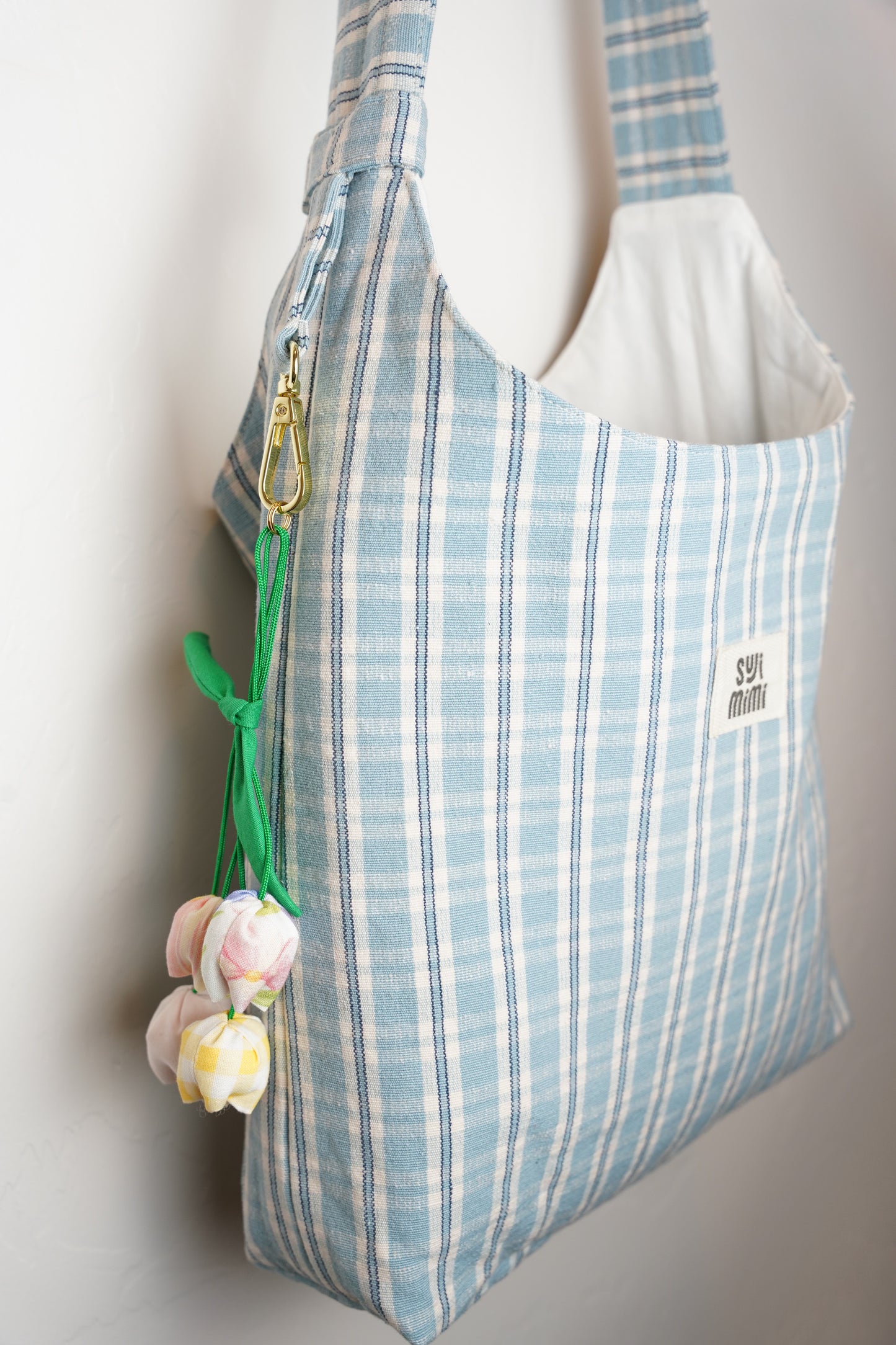Everyday Shoulder Bag - Blue Picnic