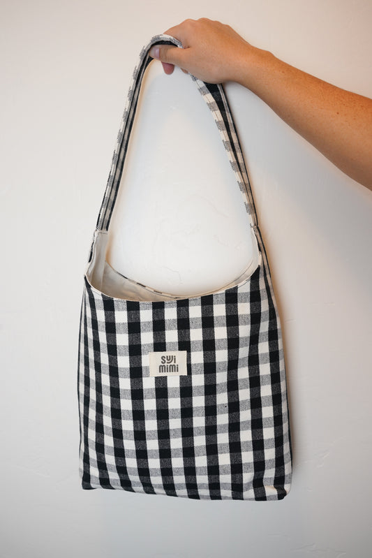 Everyday Shoulder Bag - Classic Gingham
